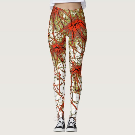 Neural Fire Leggings (Vorderseite)