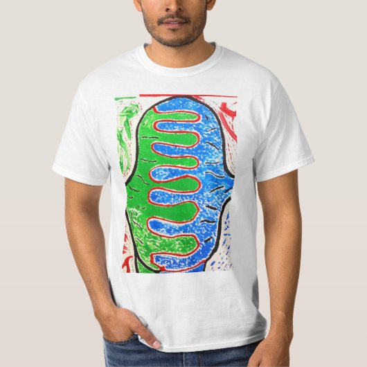 Neural Flow – Abstrakter Synapse Tee (Vorderseite)