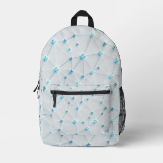  Neural Lattice Light Backpack Bedruckter Rucksack