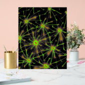 Neural Network Burst – Premium Acrylic Sign Acrylschild (Hochzeit)