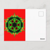 Neural Network Card Postkarte (Rückseite)