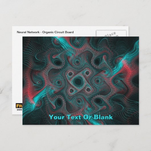 Neural Network Postkarte (Vorne/Hinten)