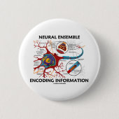 Neurale Ensemble-kodierungs-Informationen (Neuron) Button (Vorderseite)