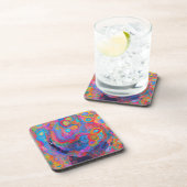 "Neuraler Feuersturm" Getränkeuntersetzer (Rechte Seite)