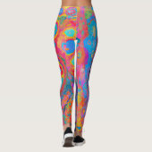 "Neuraler Feuersturm" Leggings (Rückseite)