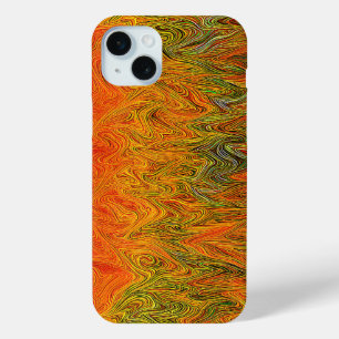 "Neuraler Firestorm" Abstrakt Gelborange Case-Mate iPhone Hülle