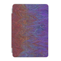 "Neuraler Firestorm" Abstrakt" Rot Blau