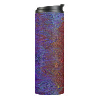 "Neuraler Firestorm" Abstrakt" Rot Blau