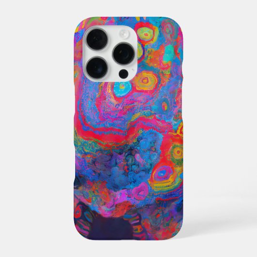 "Neurales Feuergewitter" iPhone Hülle (Rückseite)
