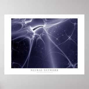 Neurales Netz Poster