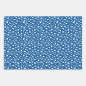 Neurales Netzwerk Abstraktes Fraktal-Design Geschenkpapier Set (Vorderseite)