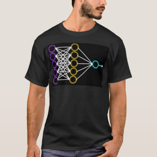 Neurales Netzwerk schwarz 1 T-Shirt