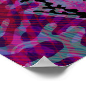 Neuralisches Pop-Poster Poster (Ecke)