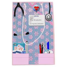 Neuralrosa Mittlere Geschenktüte