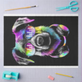 Neuralsation mit Kopfhörer-Gewebepapier Seidenpapier (Basteln)