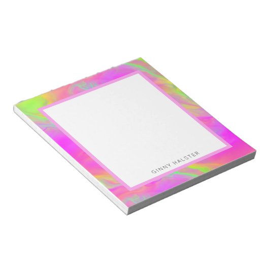 Neurflow Personalisiert Notepad 5,5" x 6" Notizblock (angewinkelt)