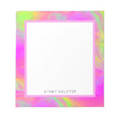 Neurflow Personalisiert Notepad 5,5" x 6" Notizblock (Vorderseite)