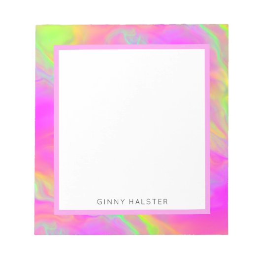 Neurflow Personalisiert Notepad 5,5" x 6" Notizblock (Vorderseite)