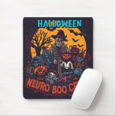 Neuro Boo Crew Halloween Mousepad (Mit Mouse)