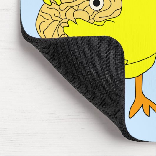 Neuro-Chick-Text Mousepad (Ecke)