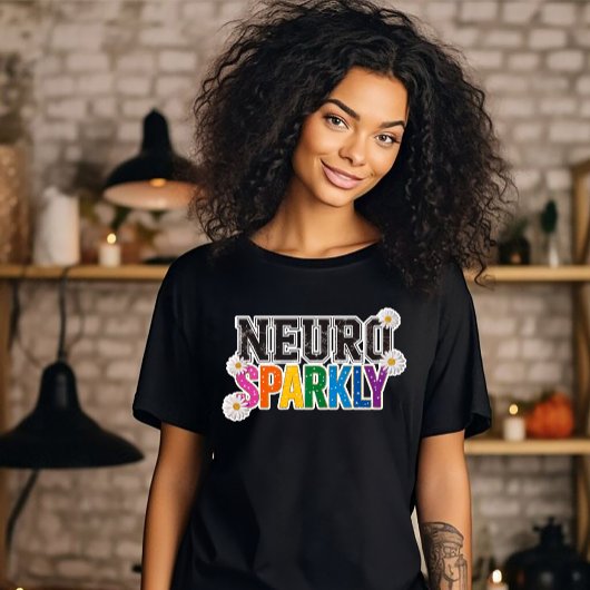 Neuro Funkelnd Tri-Blend Shirt