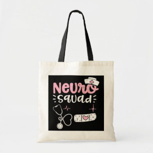 Neuro Neuro Squad Nurse Redewendungen Tragetasche