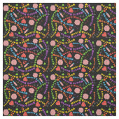 Neuro Nurse Black Fabric Stoff (Muster)