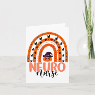Neuro Nurse Rainbow Halloween Kostüm Neurowissensc Karte
