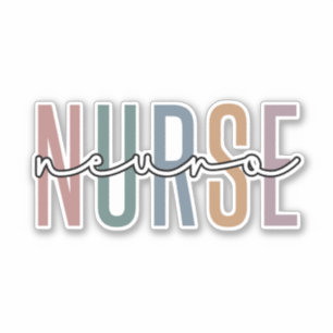 Neuro Nurse RN Nurse appreciation gifts Aufkleber