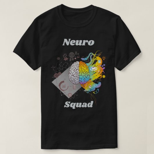 Neuro-Quadrat 3 T-Shirt (Design vorne)
