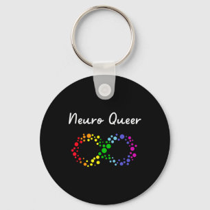 Neuro Que! Lgbtq Gay Pride! Neurodiverse Autisti Schlüsselanhänger