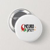 Neuro-Spicy Neurodiversity - Adhd - Autismus Aware Button (Vorne & Hinten)