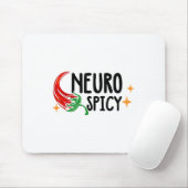 Neuro-Spicy Neurodiversity - Adhd - Autismus Aware Mousepad (Mit Mouse)