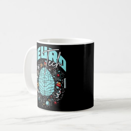 Neuro Tech Neurologist Kaffeetasse (Vorderseite Links)