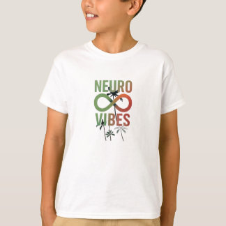 Neuro Vibes Neurodiversitäts-Infinitätssymbol Palm T-Shirt