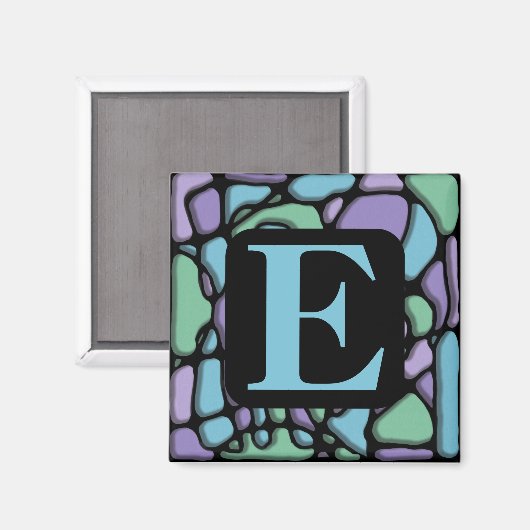 Neuroart Hartglas Magnet (Vorderseite/Rückseite)