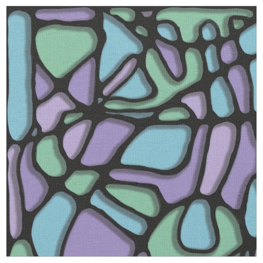 Neuroart Hartglas Stoff (Nahaufnahme)