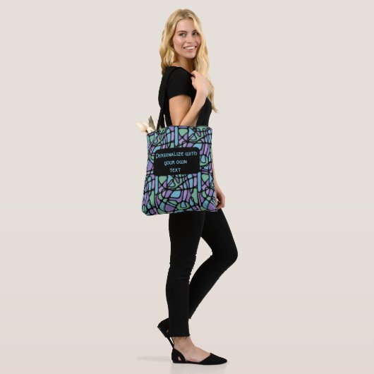 Neuroart Hartglas Tasche (Am Model)