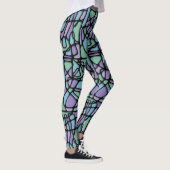 Neuroart Leggings aus festem Glas (Rechts)