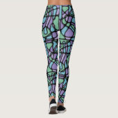 Neuroart Leggings aus festem Glas (Rückseite)
