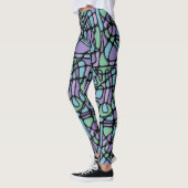 Neuroart Leggings aus festem Glas (Links)