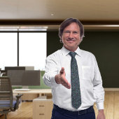 Neuroart Stached Glass Neck Tie Krawatte