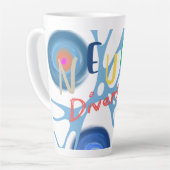 Neuroautismus Aspergers Sensory Milchtasse (Linke Ecke)