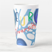 Neuroautismus Aspergers Sensory Milchtasse (Vorderseite)