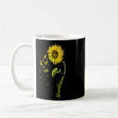 Neuroblastoma Awareness Sonnenblume Kaffeetasse (Links)