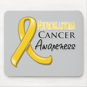 Neuroblastoma Krebs-Bewusstseins-Band Mousepad