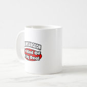 Neurochirurg.. Big Deal Kaffeetasse (Vorderseite Links)