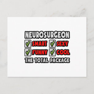 Neurochirurg ... Das Gesamtpaket Postkarte