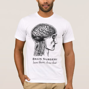 Neurochirurgen Antiquarische medizinische Zeichnun T-Shirt