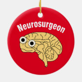 Neurochirurgen Keramik Ornament (Hinten)
